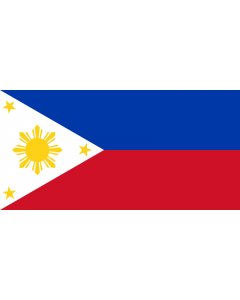 Philippines Courtesy Flag