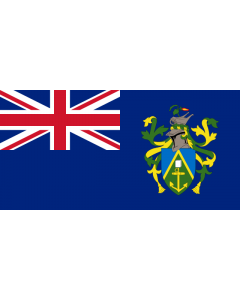 Pitcairn Islands Courtesy Flag