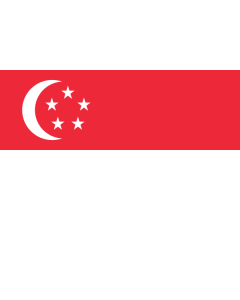 Singapore National Courtesy Flag