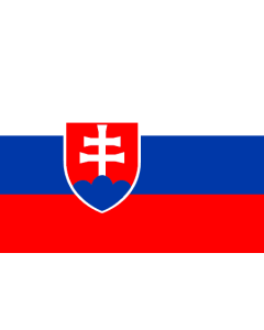 Slovakia Courtesy Flag