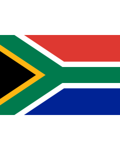 South Africa Courtesy Flag