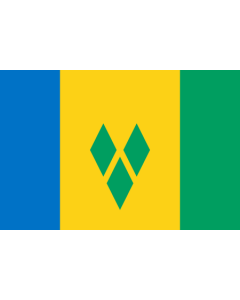 St. Vincent & Grenadines Courtesy Flag