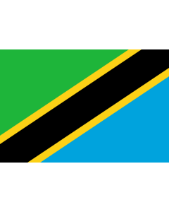 Tanzania Courtesy Flag