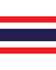 Thailand Courtesy Flag