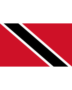 Trinidad & Tobago Courtesy Flag