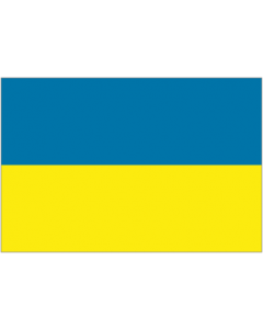 Ukraine Courtesy Flag