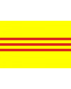 Vietnam South Courtesy Flag