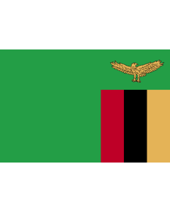 Zambia Courtesy Flag