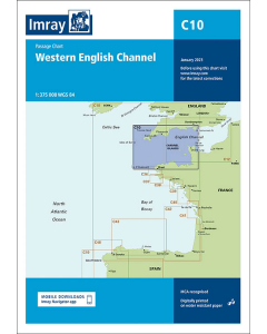 C10 Western English Channel Passage Chart (Imray Chart)