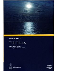 NP204 - ADMIRALTY Tide Tables: South Pacific Ocean (including Tidal Stream Tables) (2025)