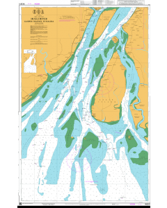 ADMIRALTY Chart IN3011: Hugli River, Gasper Channel to Halida