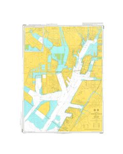 ADMIRALTY Chart JP1055A: Northern Part Of Nagoya Ko