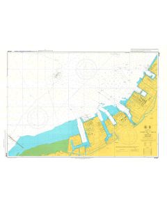 Admiralty Chart JP1087: Southern Part of Chiba Ko