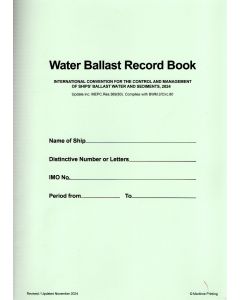 Water Ballast Record Book