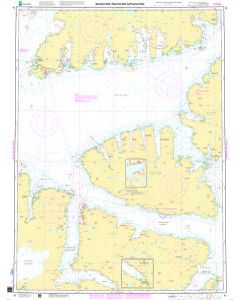 NHS Chart NHS097: Sørøysundet - Stjernsundet - Rognsundet