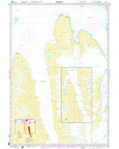 NHS Chart NHS525: Bellsund - van Mijenfjorden