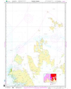 NHS Chart NHS525: Bellsund - van Mijenfjorden