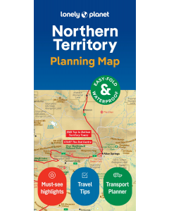 Lonely Planet Western Australia Planning Map