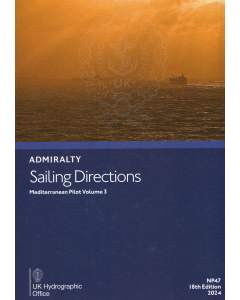 NP47 - ADMIRALTY Sailing Directions: Mediterranean Pilot Volume 3