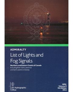 NP81 - ADMIRALTY List of Lights and Fog Signals: Northern and Eastern Coasts of Canada (Volume H)