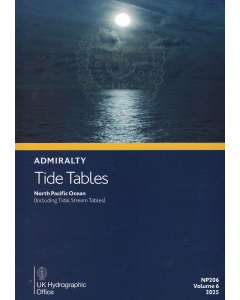 NP206 - ADMIRALTY Tide Tables: North Pacific Ocean (2024)