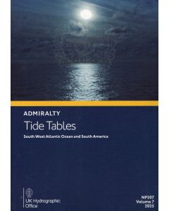 NP207 - ADMIRALTY Tide Tables: South West Atlantic Ocean and South America (2025)