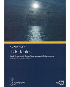 NP208  - ADMIRALTY Tide Tables: South East Atlantic Ocean (2025)