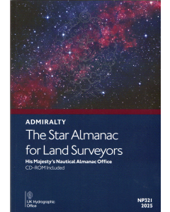 NP321 - ADMIRALTY: The Star Almanac for Land Surveyors (2024)