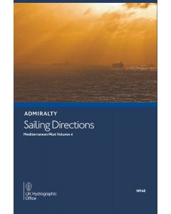 e-NP48 - ADMIRALTY Sailing Directions: Mediterranean Pilot Volume 4 (Digital)
