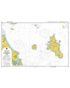 ADMIRALTY Chart NZ0522: Bream Tail to Kawau Island including Great Barrier Island