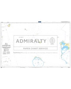 ADMIRALTY Chart PNG515: Woodlark Island to Trobriand Islands including Egum Atoll