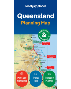 Lonely Planet Western Australia Planning Map