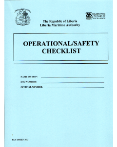 Liberian Operational Safety Checklist