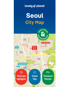 Lonely Planet Seoul City Map