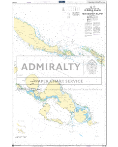 ADMIRALTY Chart SLB302: Choiseul Island to New Georgia Island