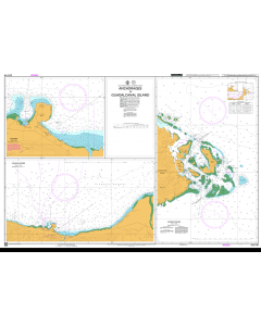 ADMIRALTY Chart SLB101: Anchorages in Guadalcanal Island