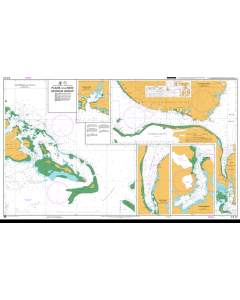 ADMIRALTY Chart SLB102: Plans in the New Georgia Group