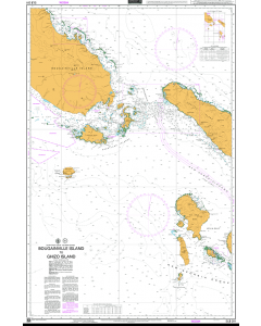 ADMIRALTY Chart SLB301: Bougainville Island to Ghizo Island