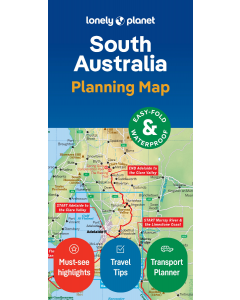 Lonely Planet Western Australia Planning Map