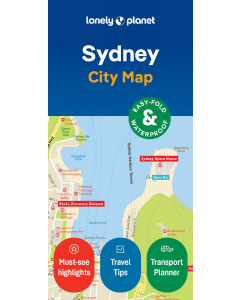 Lonely Planet Sydney City Map