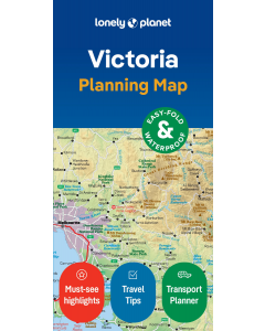 Lonely Planet Western Australia Planning Map