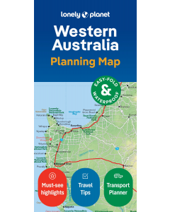 Lonely Planet Western Australia Planning Map