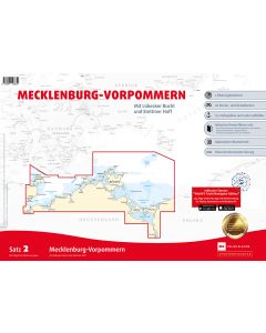 Sportbootkarten Satz 2: Mecklenburg-Vorpommern