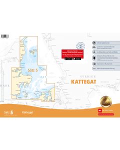 Sportbootkarten Satz 5: Kattegat