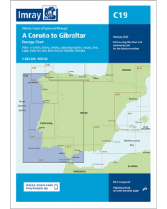 C19 A Coruña to Gibraltar (Imray Chart)